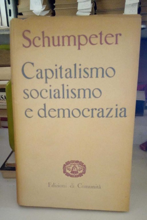 Capitalismo socialismo e democrazia.