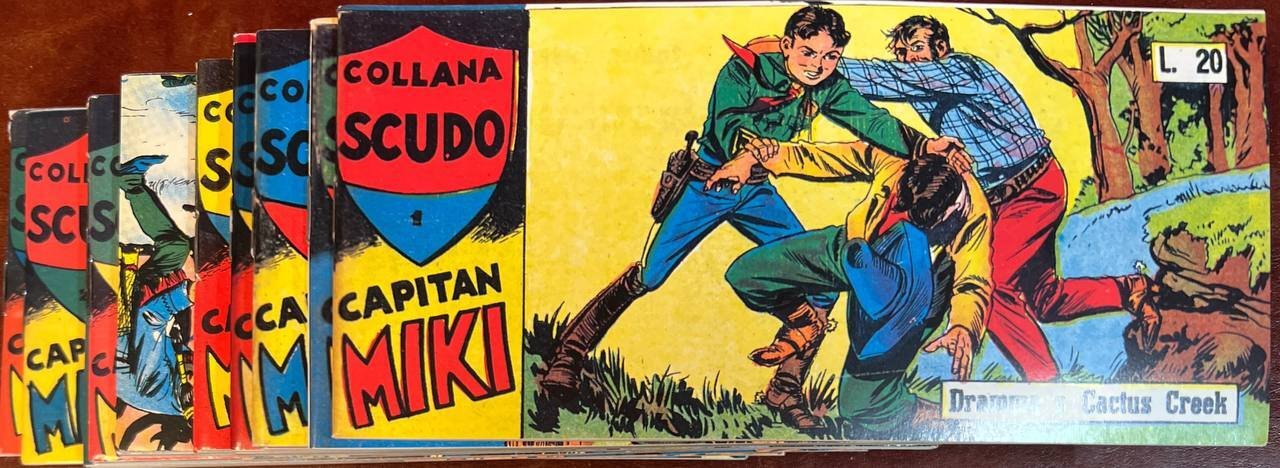 Capitan Miki. Collana Scudo. Serie XIII (da n^ 1 a …
