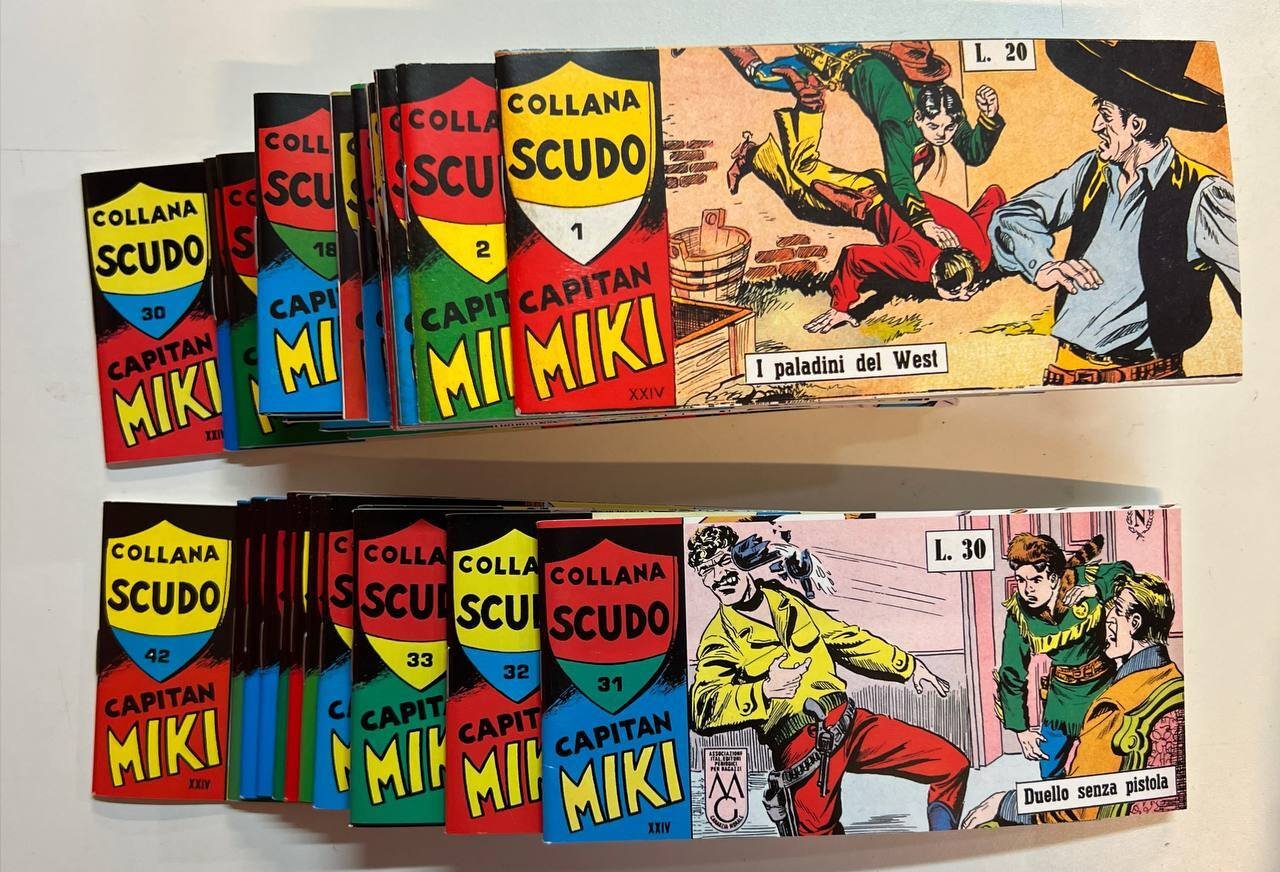 Capitan Miki. Collana Scudo. Serie XXIV (da n^ 1 a …