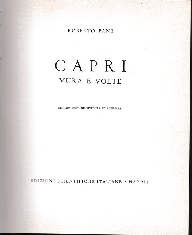 Capri. Mura e volte | Immagine Gallery 2