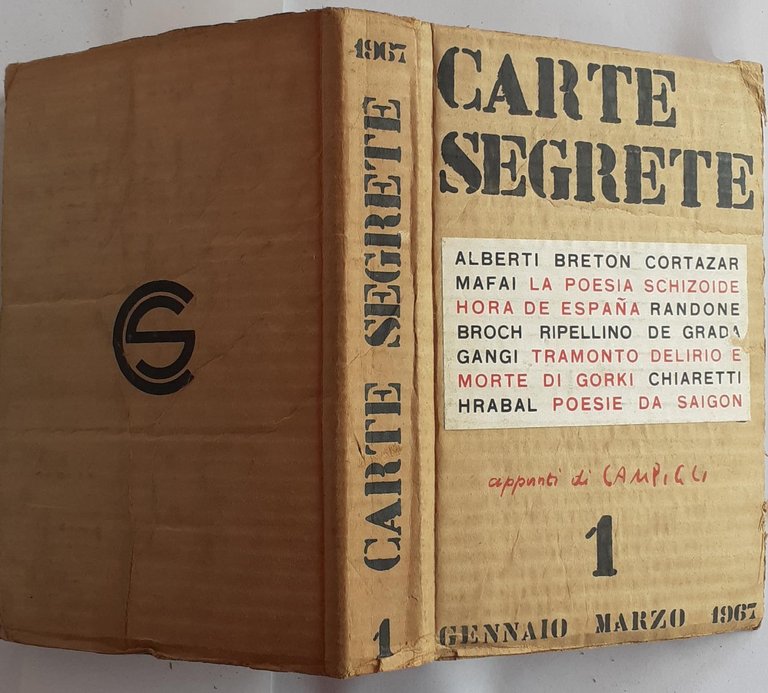 Carte segrete 1