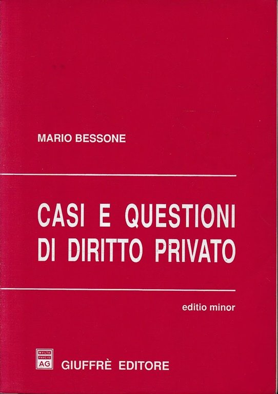 Casi e questioni di diritto privato. Ediz. minore