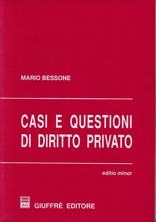 Casi e questioni di diritto privato. Ediz. minore