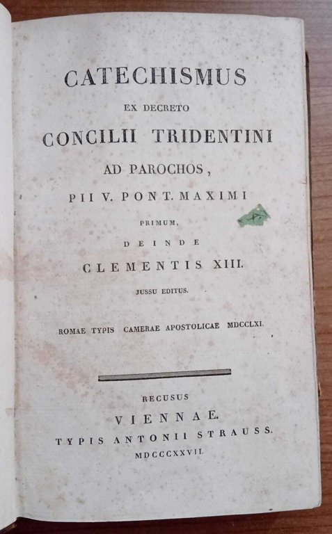 Catechismus ex decreto concilii tridentini ad parochos, Pii V. Pont. … | Immagine Gallery 3