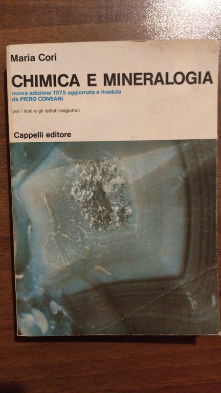 CHIMICA E MINERALOGIA 