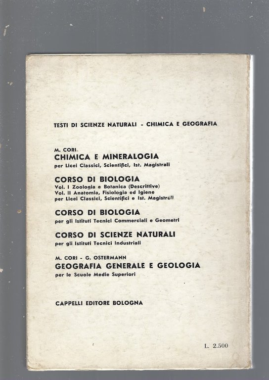 CHIMICA E MINERALOGIA