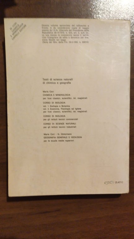 CHIMICA E MINERALOGIA