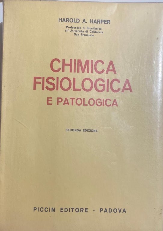 Chimica fisiologica