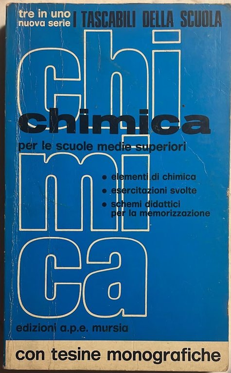 Chimica per le scuole medie superiori