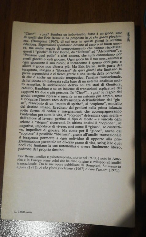 Ciao!... E poi? La psicologia del destino umano | Immagine Gallery 4