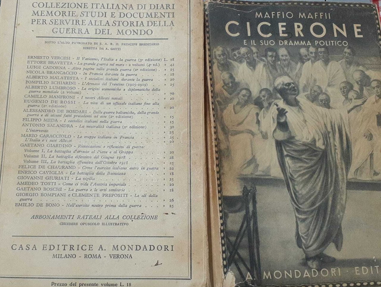 Cicerone e il suo dramma politico