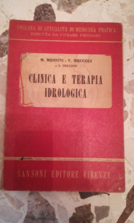 clinica e terapia idrologica