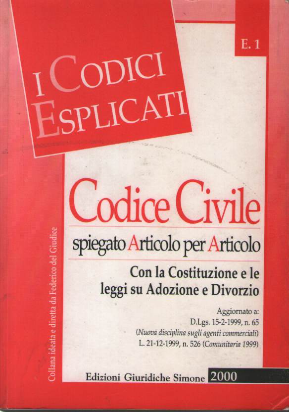 Codice Civile 2000 Esplicato.