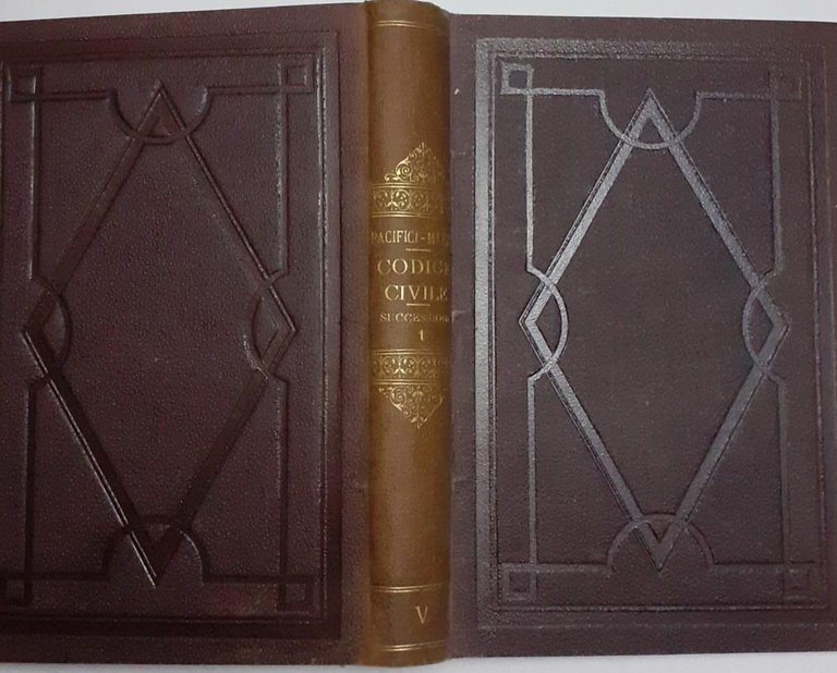 Codice civile italiano commentato con la legge romana. Trattato delle …