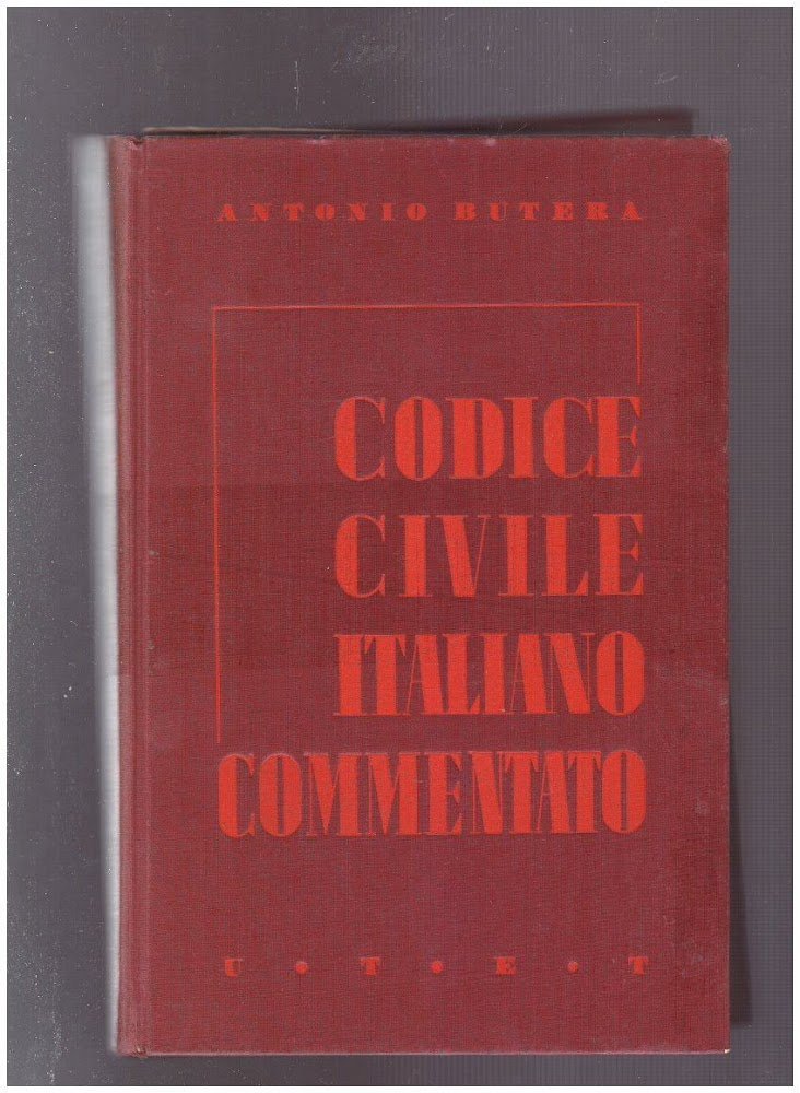 Codice Civile Italiano Commentato Libro Primo | Immagine principale