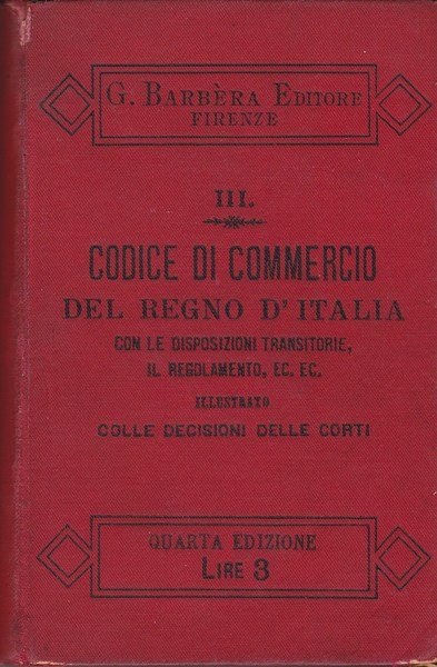 Codice di commercio del Regno d'Italia | Immagine Gallery 2