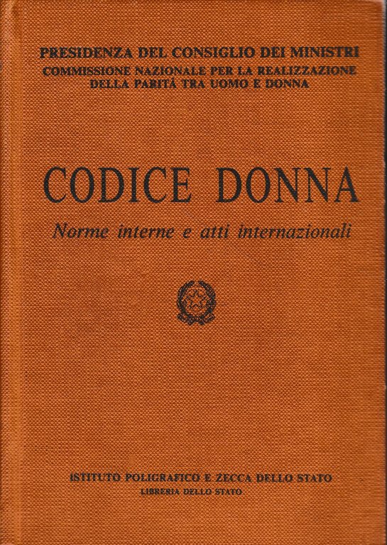 Codice Donna. Norme interne e atti internazionali