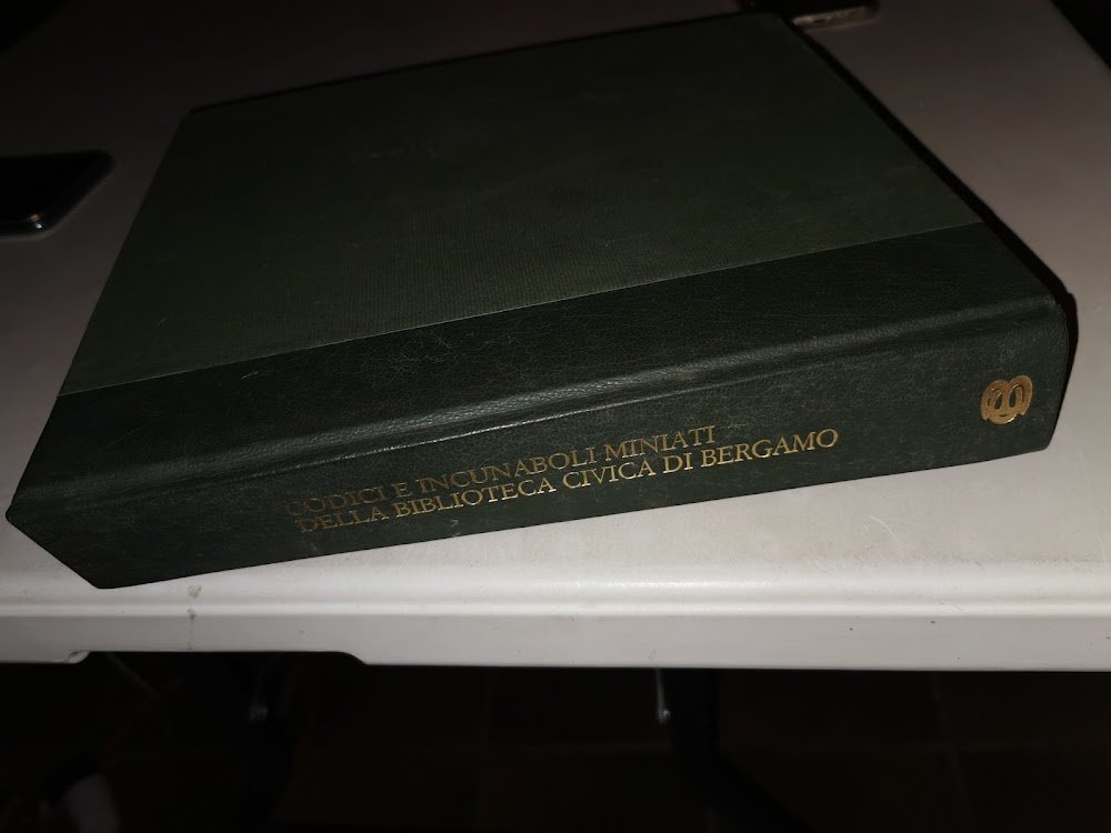 Codici e incunaboli miniati della Biblioteca Civica di Bergamo