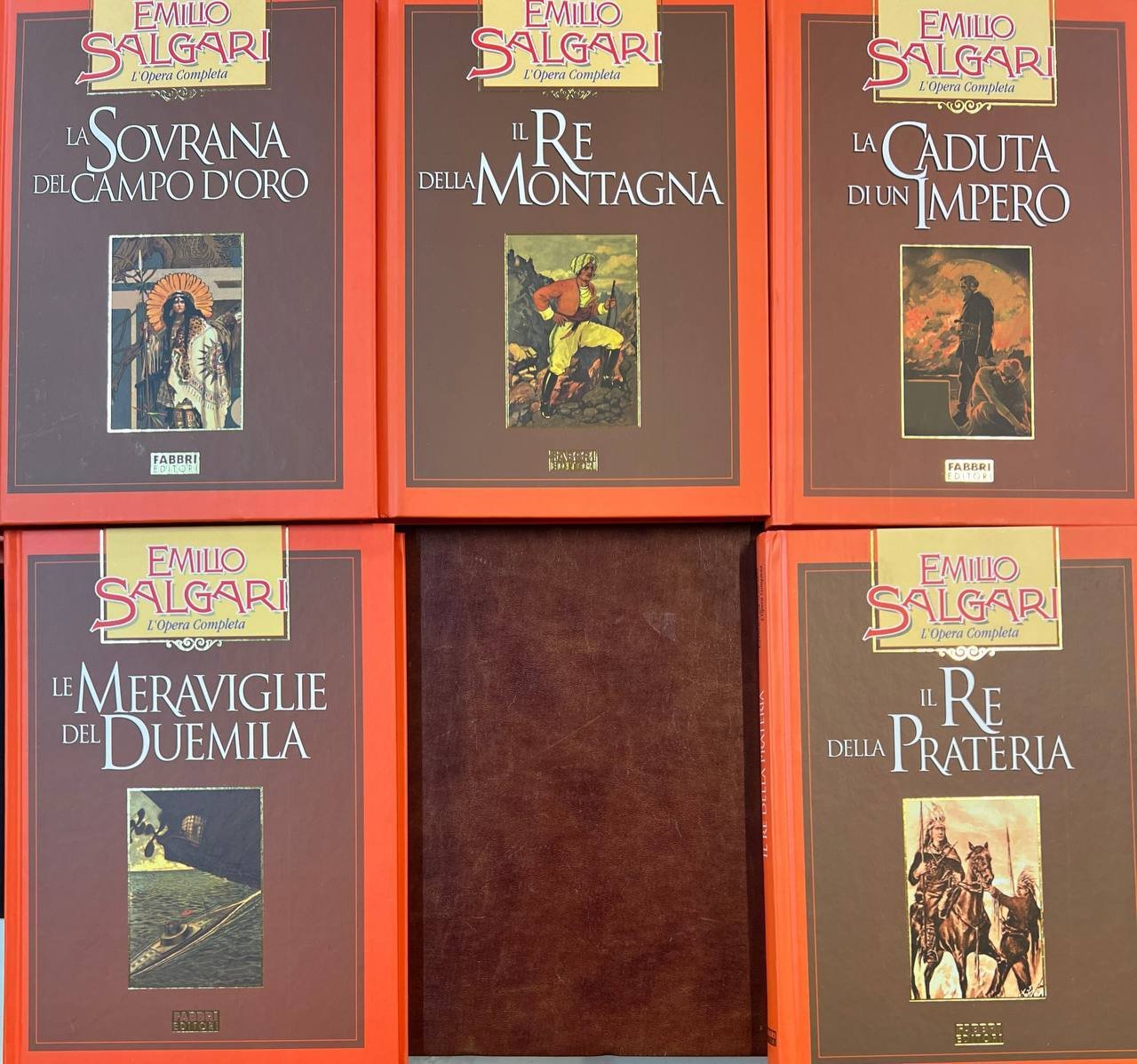 Collana: Emilio Salgari. L'opera completa, 5 volumi. | Immagine principale