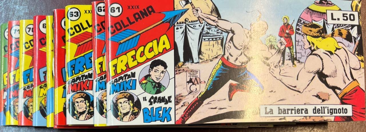 Collana Freccia. Il grande Blek Serie XXIX - Capitan Miki …