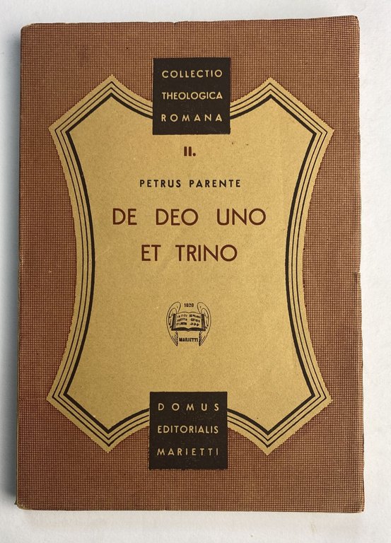 Collectio Theologica Romana vol. II De Deo Uno et Trino | Immagine Gallery 2
