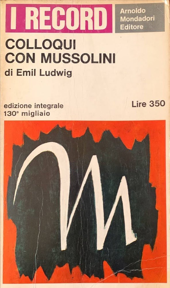 Colloqui con Mussolini