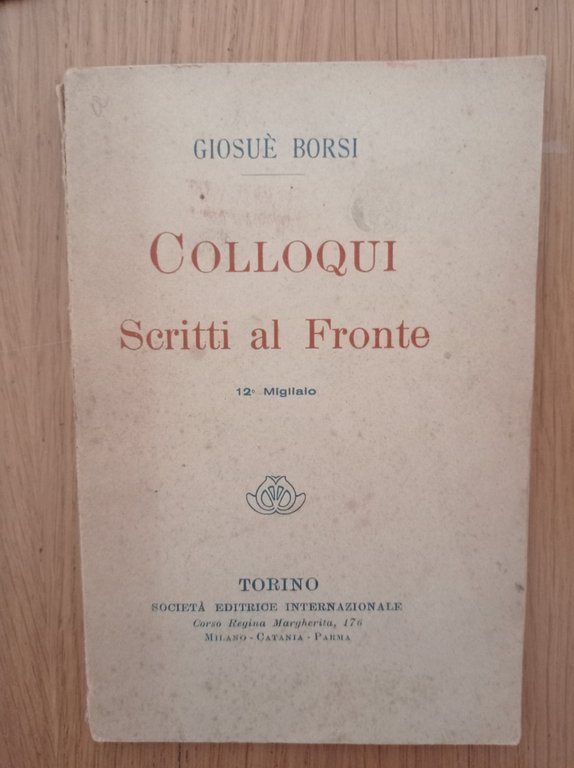 Colloqui scritti al fronte | Immagine Gallery 2
