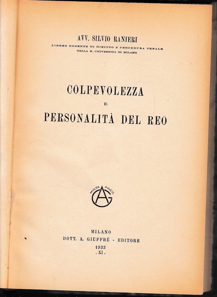 Colpevolezza e personalità del reo.