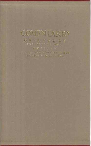 Comentario dell'uso et ordine de trionfi antichi | Immagine principale