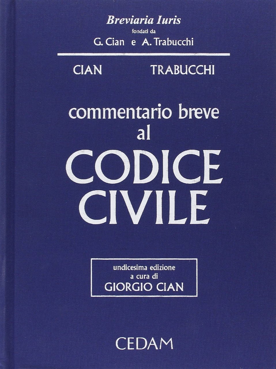 Commentario breve al codice civile