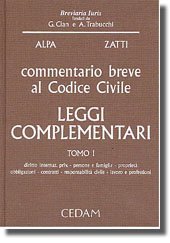 Commentario breve al Codice civile. Leggi complementari. Diritto internazionale privato. …