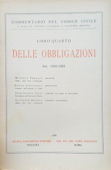 Commentario del Codice Civile. Libro quarto: delle obbligazioni (art. 1960-1991) | Immagine Gallery 2