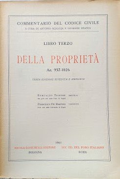 Commentario del Codice Civile, libro terzo: Della Proprietà (artt. 957-1026) | Immagine Gallery 2