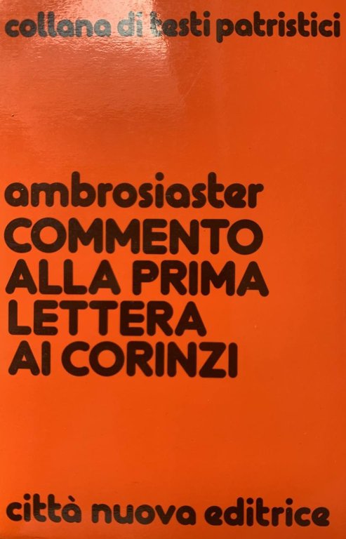 Commento alla 1ª Lettera ai corinzi | Immagine Gallery 2