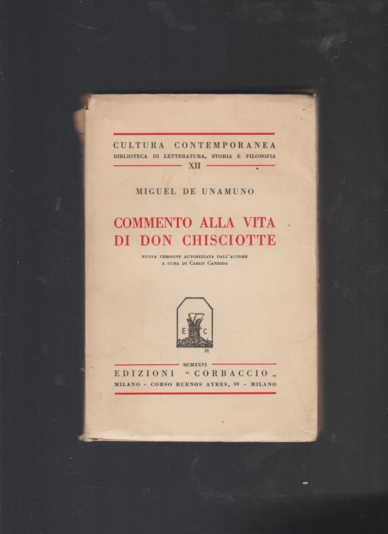 COMMENTO ALLA VITA DI DON CHISCIOTTE