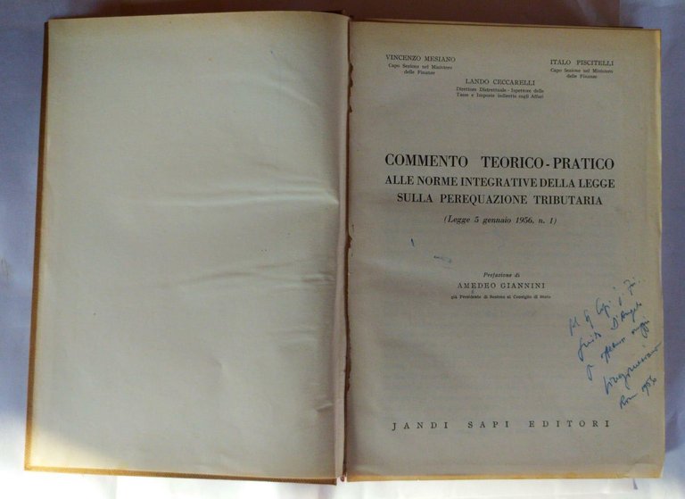 Commento teorico-pratico alle norme integrative della legge sulla perequazione tributaria | Immagine Gallery 2