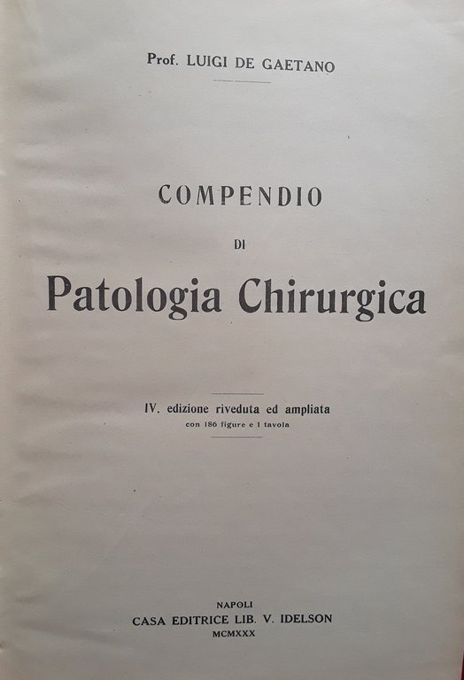 Compendio di patologia chirurgica | Immagine Gallery 2