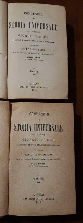 Compendio Storia universale