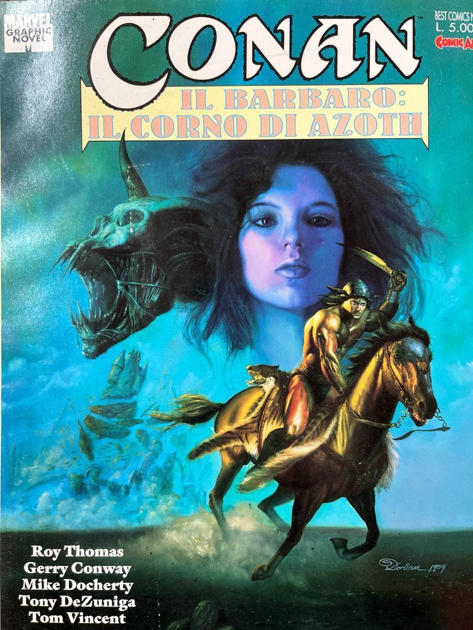 Conan il Barbaro: il corno di Azoth.
