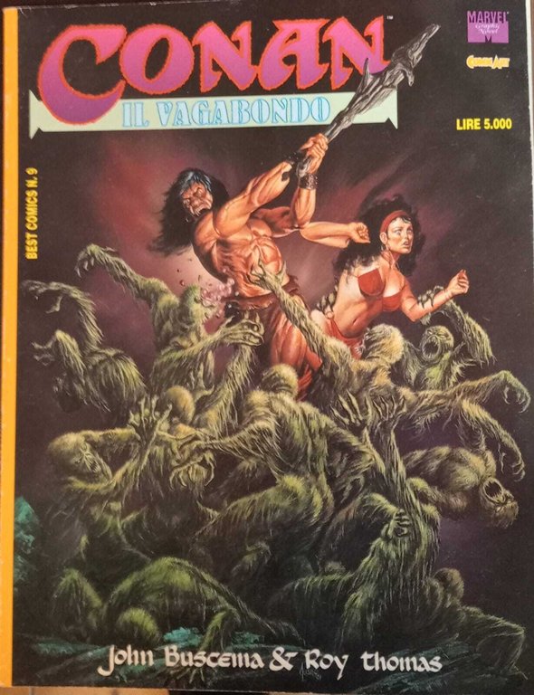 Conan il vagabondo. Best Comics n. 9.
