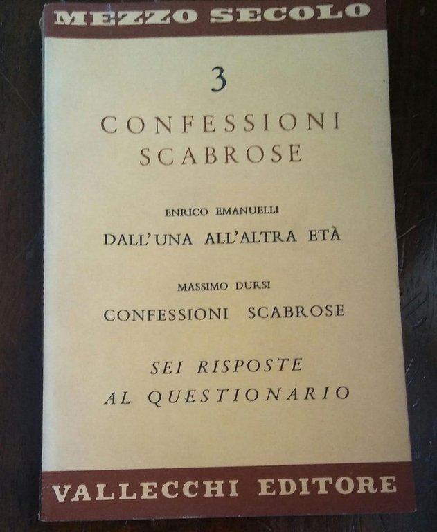 CONFESSIONI SCABROSE