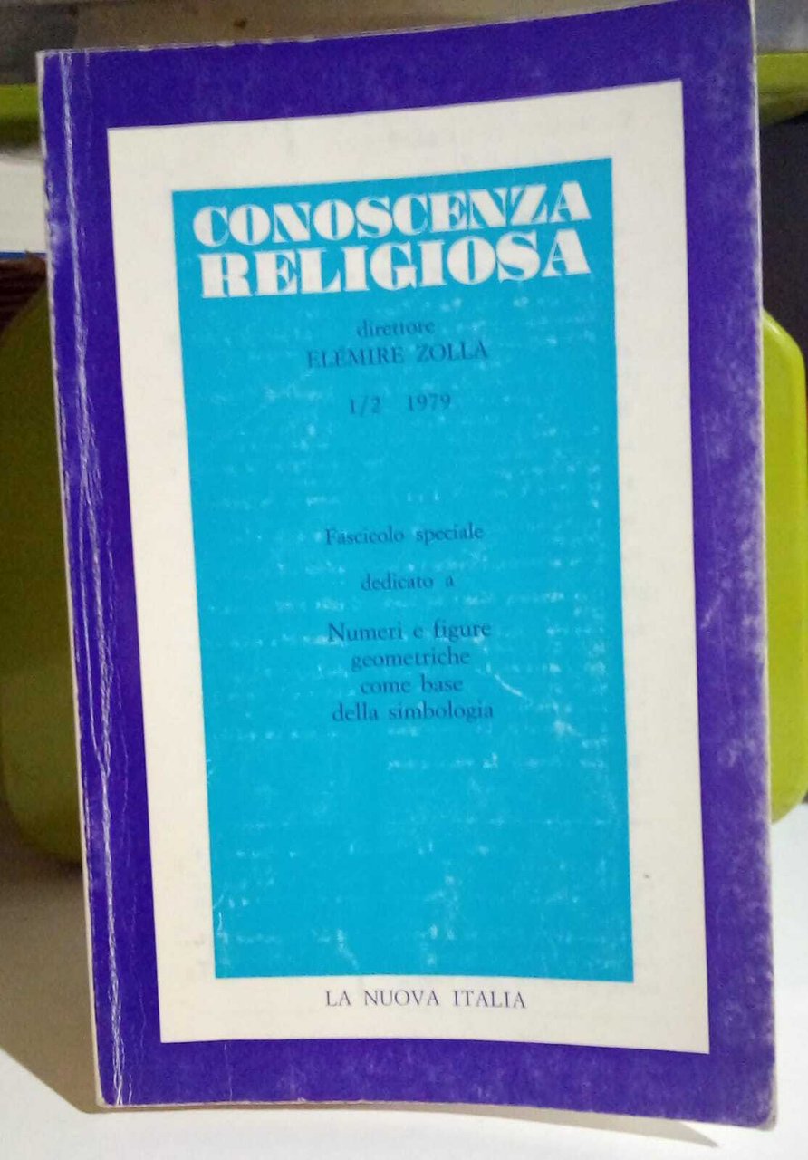 Conoscenza Religiosa, Fascicolo speciale 1/2, 1979