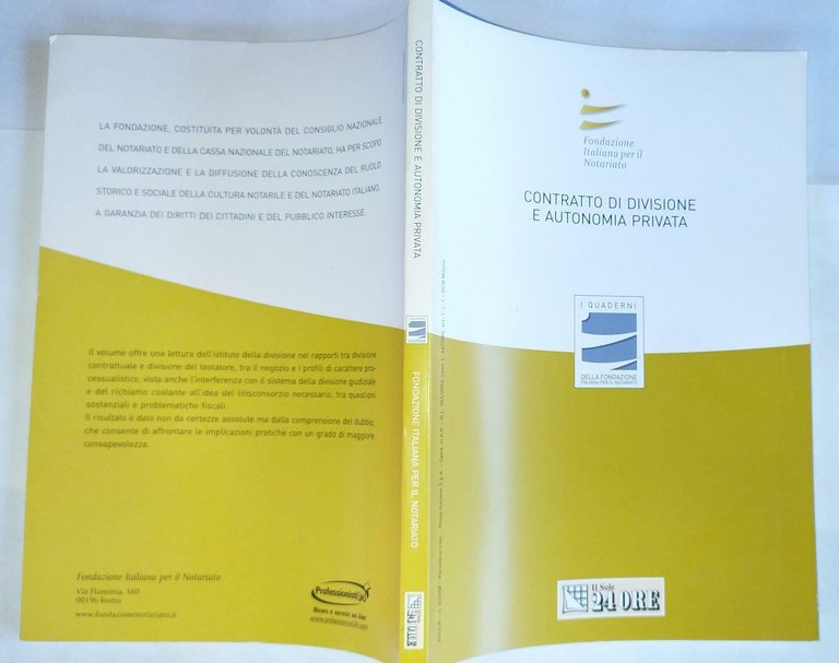 Contratto di divisione e autonomia privata : atti del Convegno, … | Immagine Gallery 2