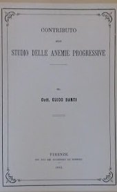 Contributo allo studio delle anemie progressive