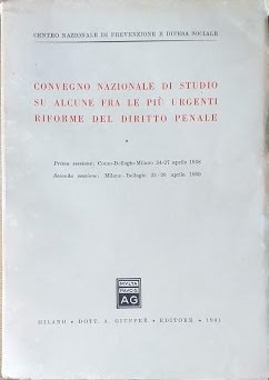 Convegno nazionale di studio su alcune fra le più urgenti …