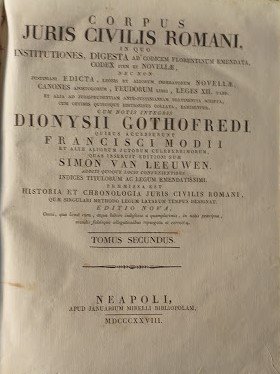 Corpus Civilis Romani, in quo Institutiones in quo Justiniani Edicta, … | Immagine Gallery 3