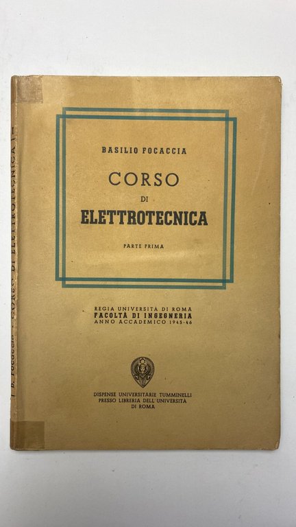 Corso di elettrotecnica (3 volumi)