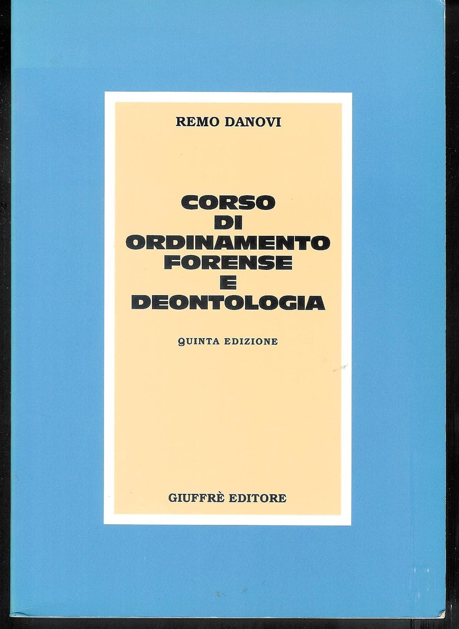Corso di ordinamento forense e deontologia | Immagine principale