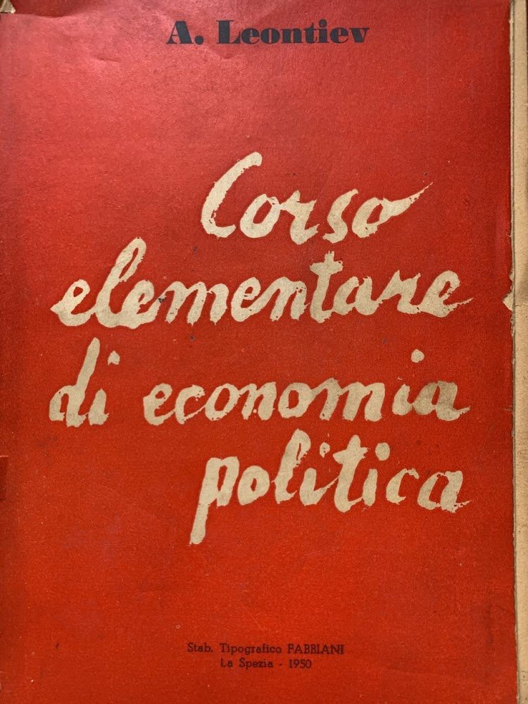 Corso elementare di economia politica