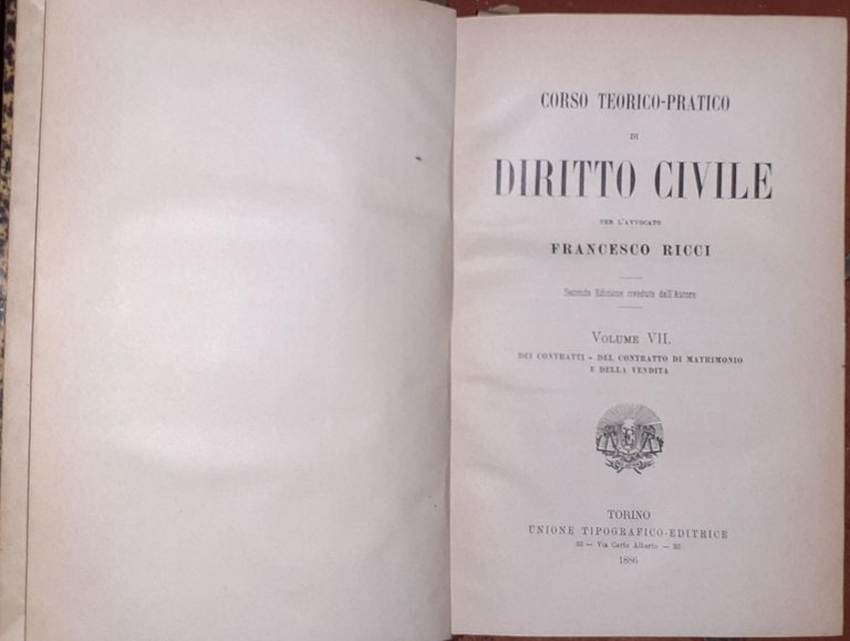 Corso teorico pratico di diritto civile. Volume VII Dei contratti, … | Immagine Gallery 2
